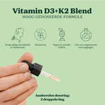Vitamin D3 + K2 blend.